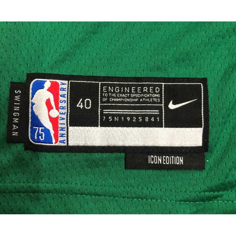 Men's Boston Celtics Jaylen Brown #7 Green 2021/22 Diamond Swingman Jersey - Icon Edition-Pro Kit Vault | Brand New 26/27 Sports Jerseys